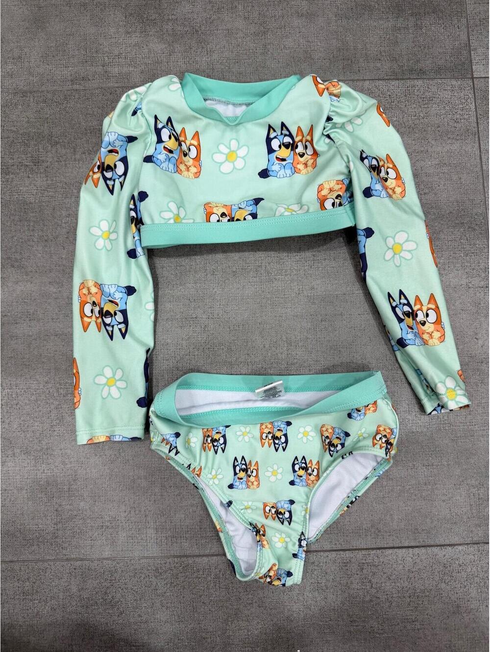 2t • Bluey Swimsuit Toddler Girl